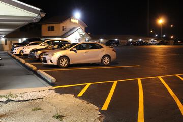 Front of property - evening/night