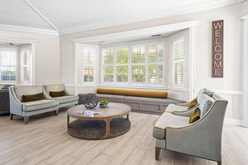 Lobby sitting area