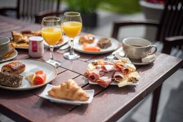 Breakfast buffet