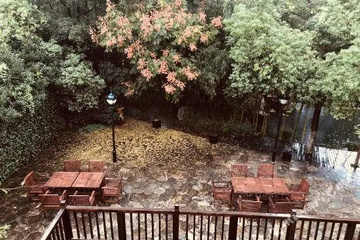 outside