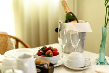 Breakfast area