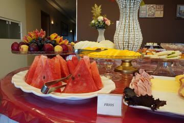 Breakfast buffet