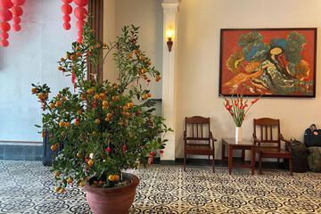 Lobby sitting area