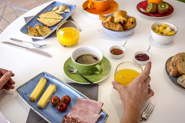Breakfast area