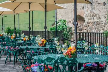 Breakfast area