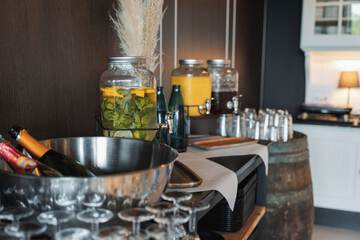 Breakfast area