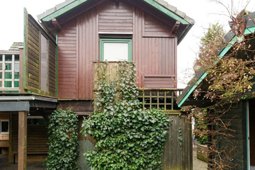 outside