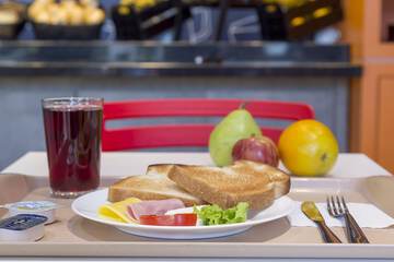 Breakfast area