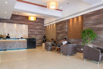 Lobby sitting area