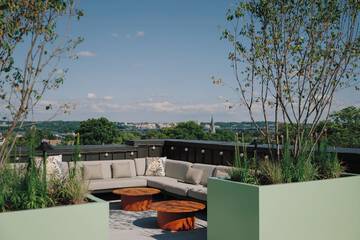 Rooftop terrace