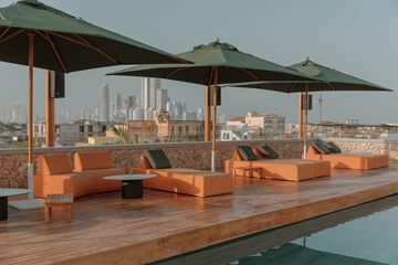 Rooftop pool