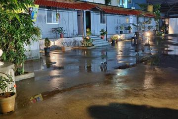 Front of property - evening/night