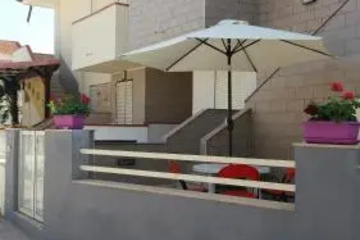 outside