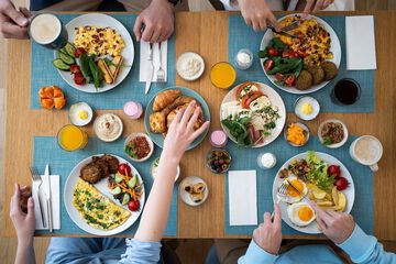 Breakfast buffet