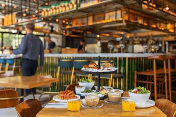 Breakfast area