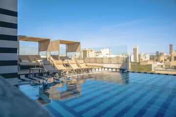 Rooftop pool
