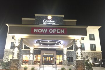 Front of property - evening/night