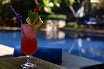 Poolside bar