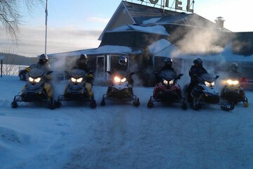 Snowmobiling