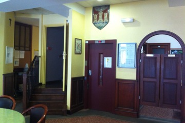 Reception hall