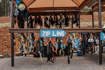 Ziplining