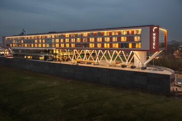 Front of property - evening/night