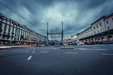 Front of property - evening/night