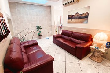 Lobby sitting area