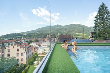 Rooftop pool