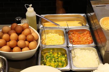 Breakfast buffet