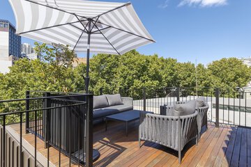 Rooftop terrace