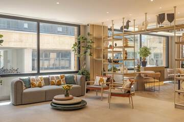 Lobby sitting area
