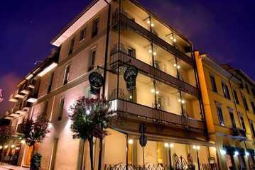 Front of property - evening/night