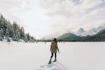 Snowshoeing
