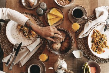 Breakfast area