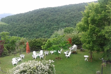 outside
