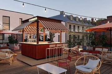 Rooftop terrace