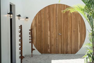 Interior entrance