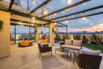 Rooftop terrace
