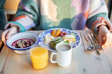 Breakfast buffet