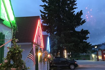 Front of property - evening/night