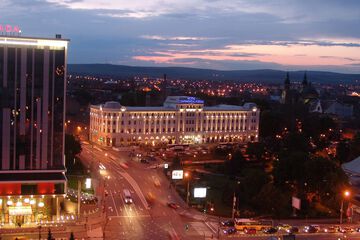 Front of property - evening/night