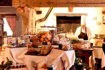 Breakfast buffet