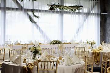 Indoor wedding