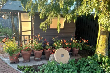 outside