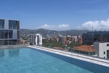 Rooftop pool