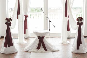 Indoor wedding