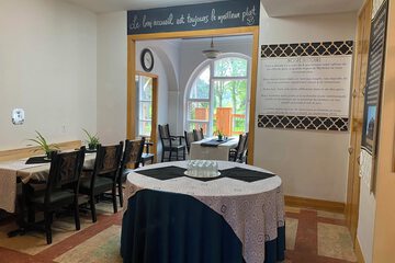 Breakfast area