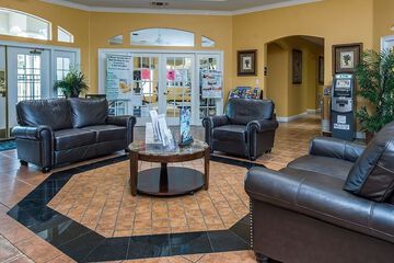 Lobby sitting area