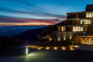 Front of property - evening/night